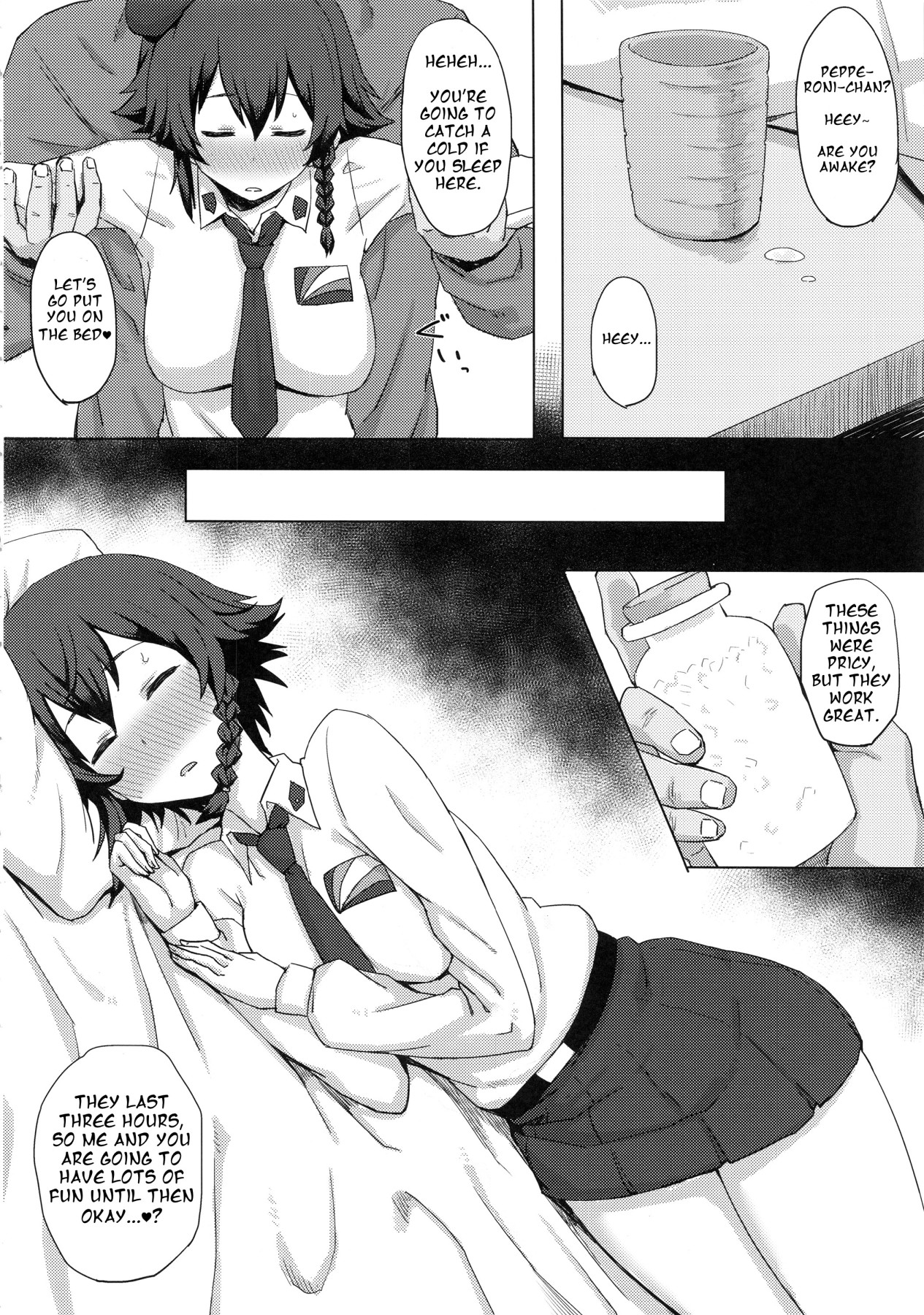 Hentai Manga Comic-Tank Girls Learn the Touch of a Man-Read-21